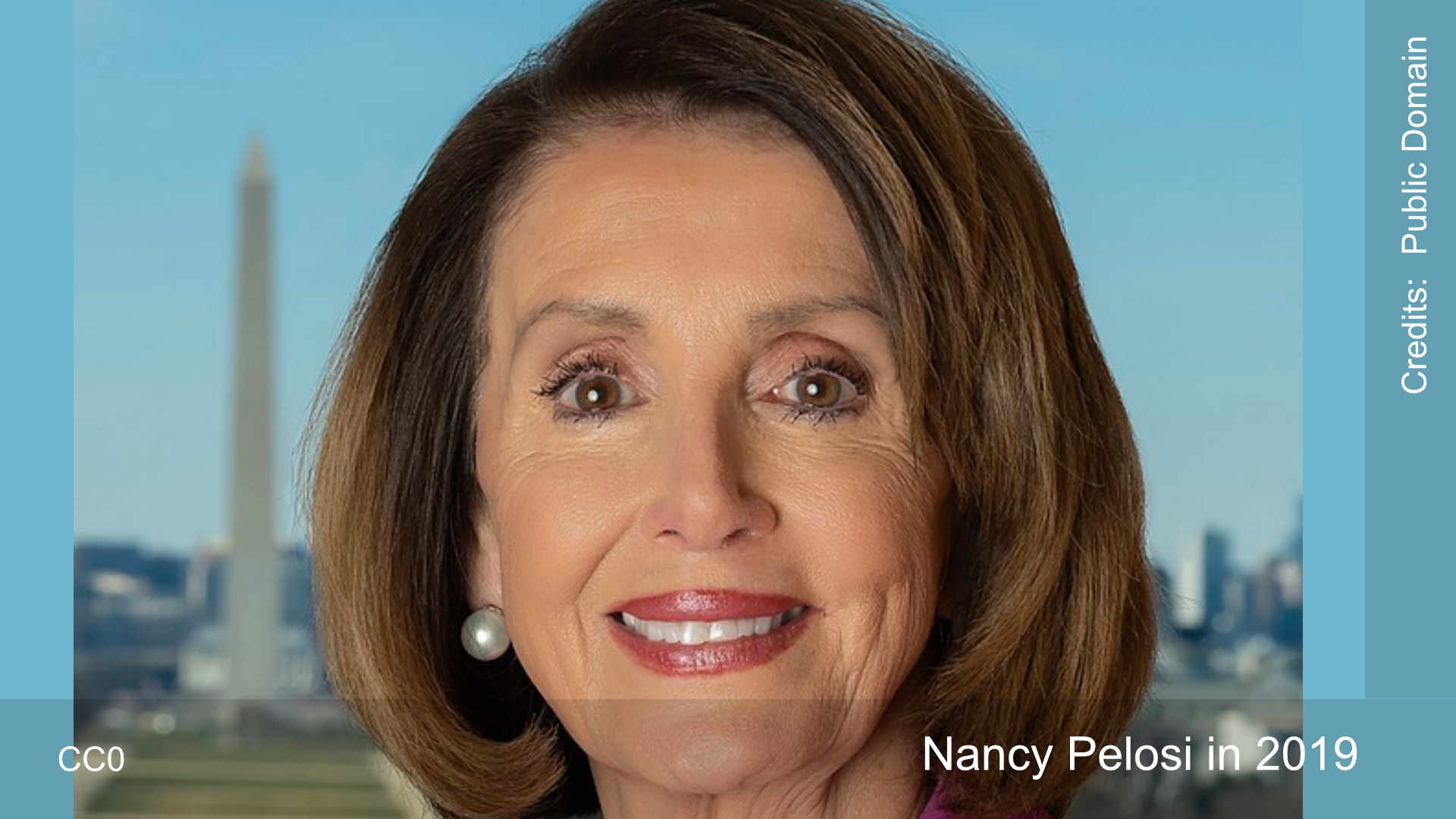 Nancy Pelosi in 2019