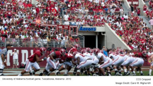 University of Alabama football game, Tuscaloosa, Alabama 2010