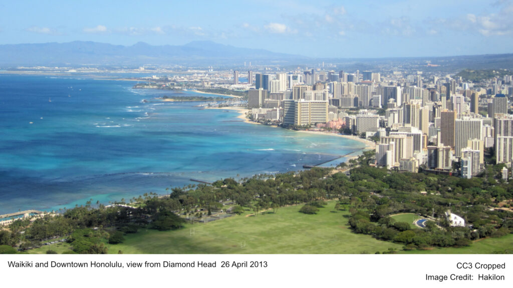 Waikiki and Downtown Honolulu