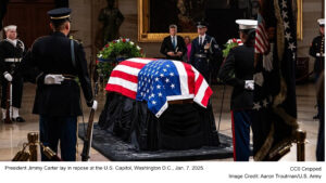 Former President Jimmy Carter's state funeral unites political figures in Washington, D.C.